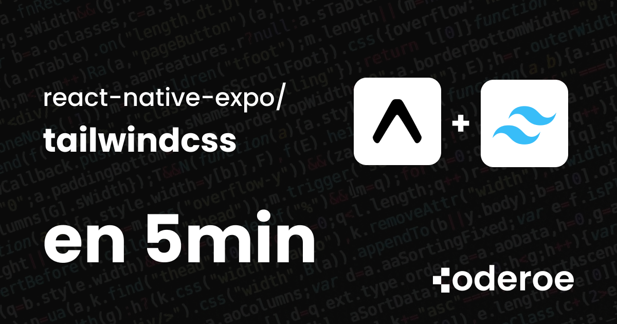 Installer Tailwind CSS avec NativeWind v4 sur React Native Expo